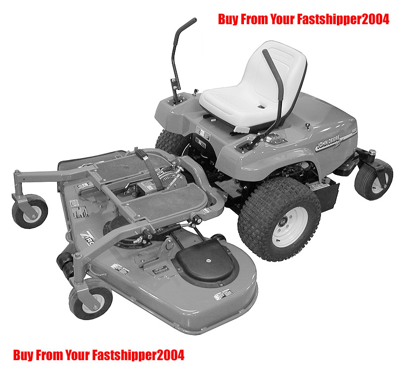 John Deere F620 F680 F687 Z-Trak Lawn Mower Technical Service Manual TM1678 CD