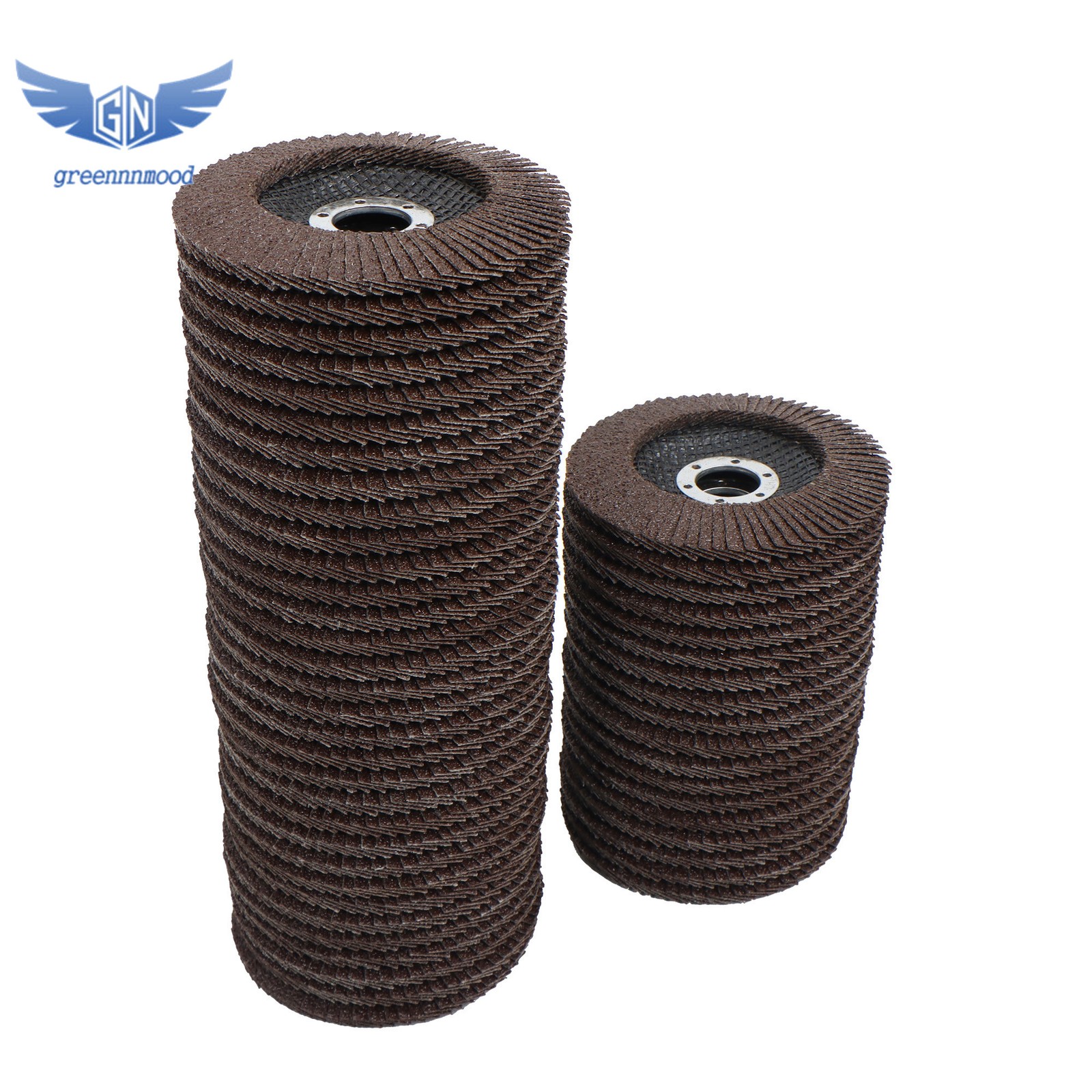 50PCS Premium Zirconia Flap Disc Sanding Grinding 4-1/2″ × 7/8″ 40 Grit