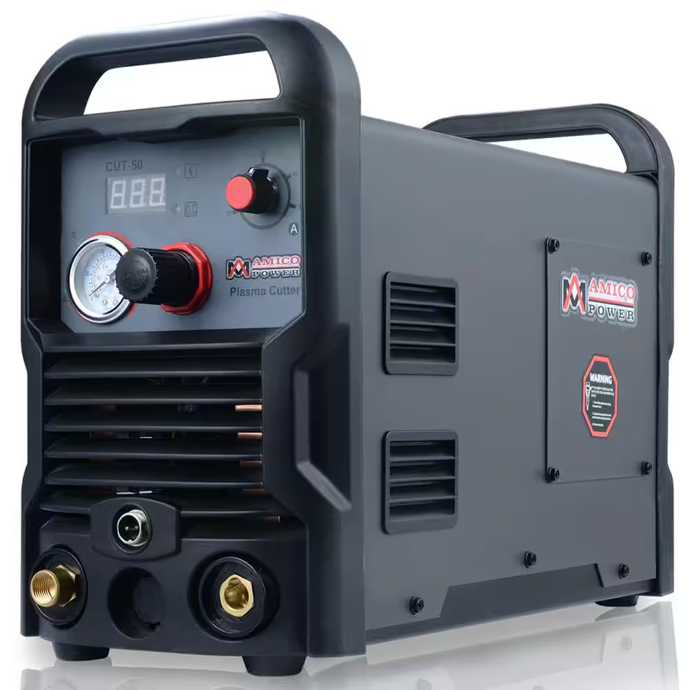 50 Amp Plasma Cutter Colossal Tech. 3/4 In. Clean Cut 110/230-Volt Compatible DC