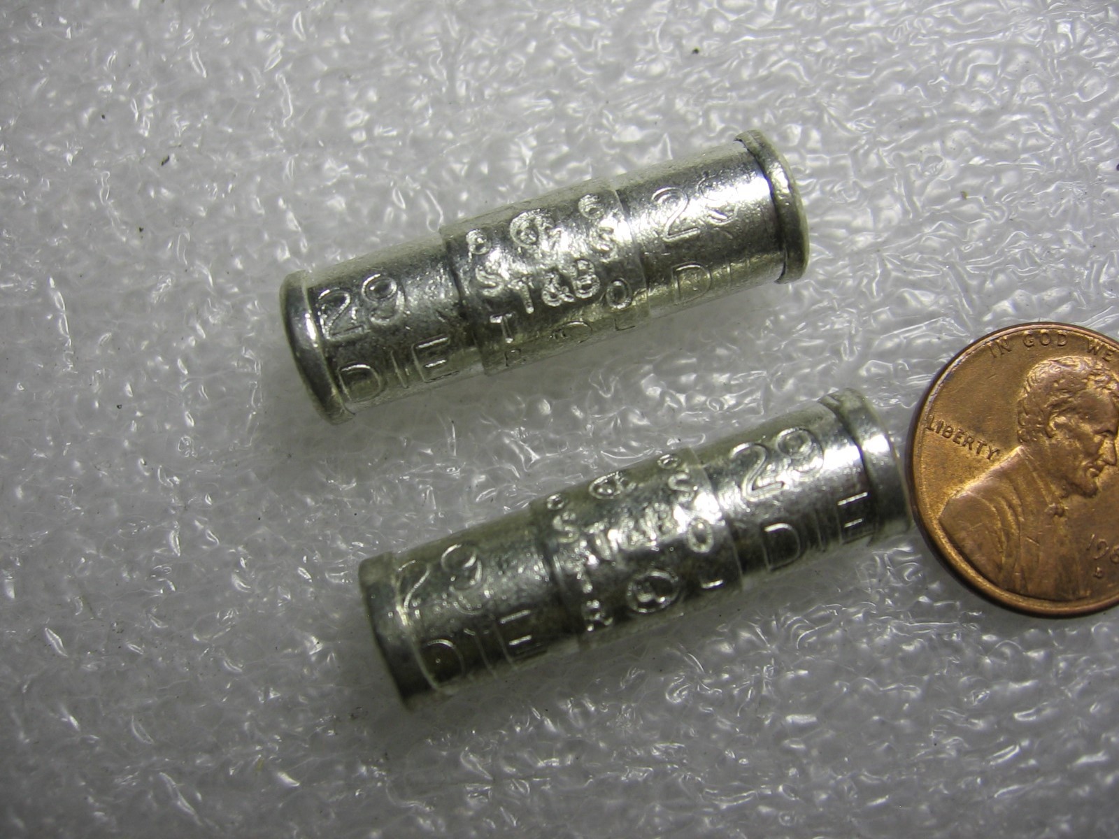 2) Thomas & Betts 251-30485-1093 Cast Copper Red. Butt Splice #8 STR – #6 SOL
