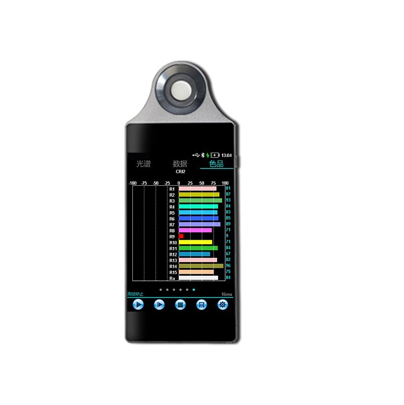 Digital Spectrometer Spectral Illuminance Meter with Interface Type-C Bluetooth