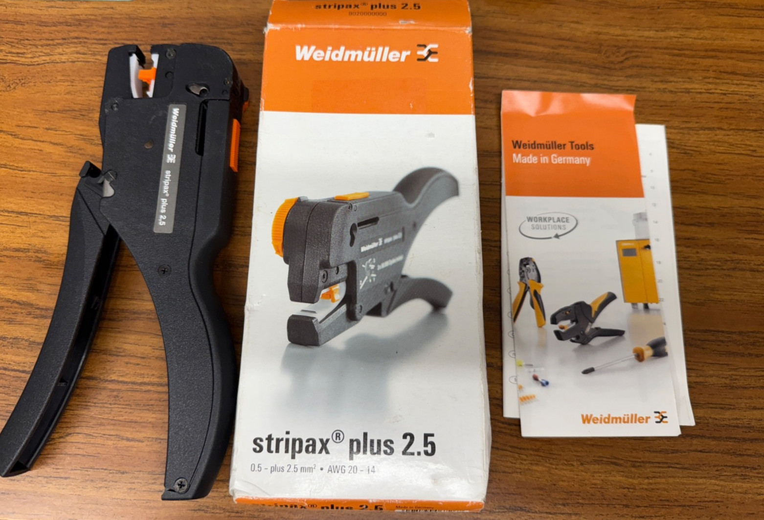 Stripax ULtimate XL Weidmuller AWG 14-8 2,5-10mm2 Wire Stripper