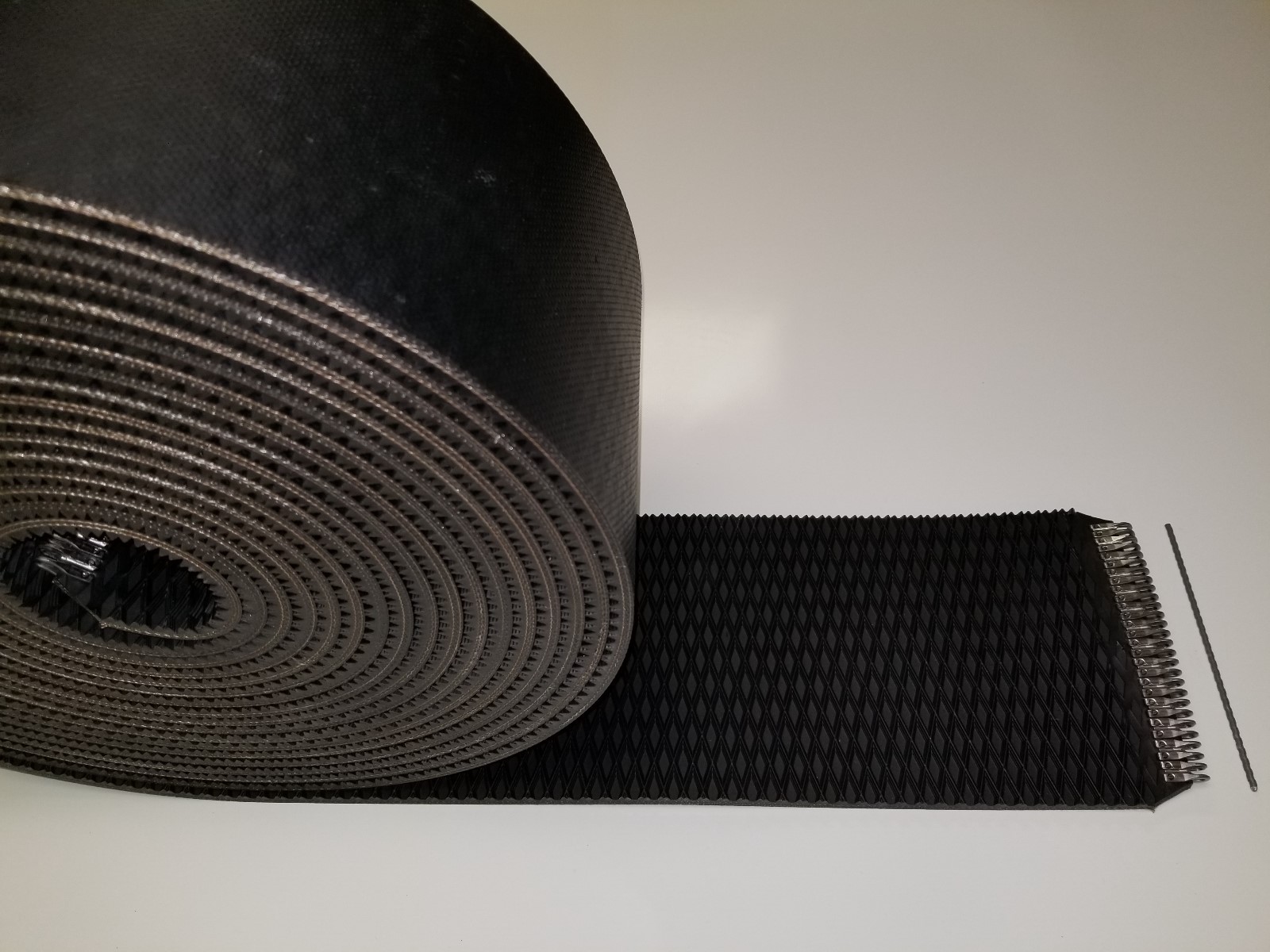 John Deere 530 Round Baler Belts Complete Set 3 Ply Diamond Top w/MATO Lacing
