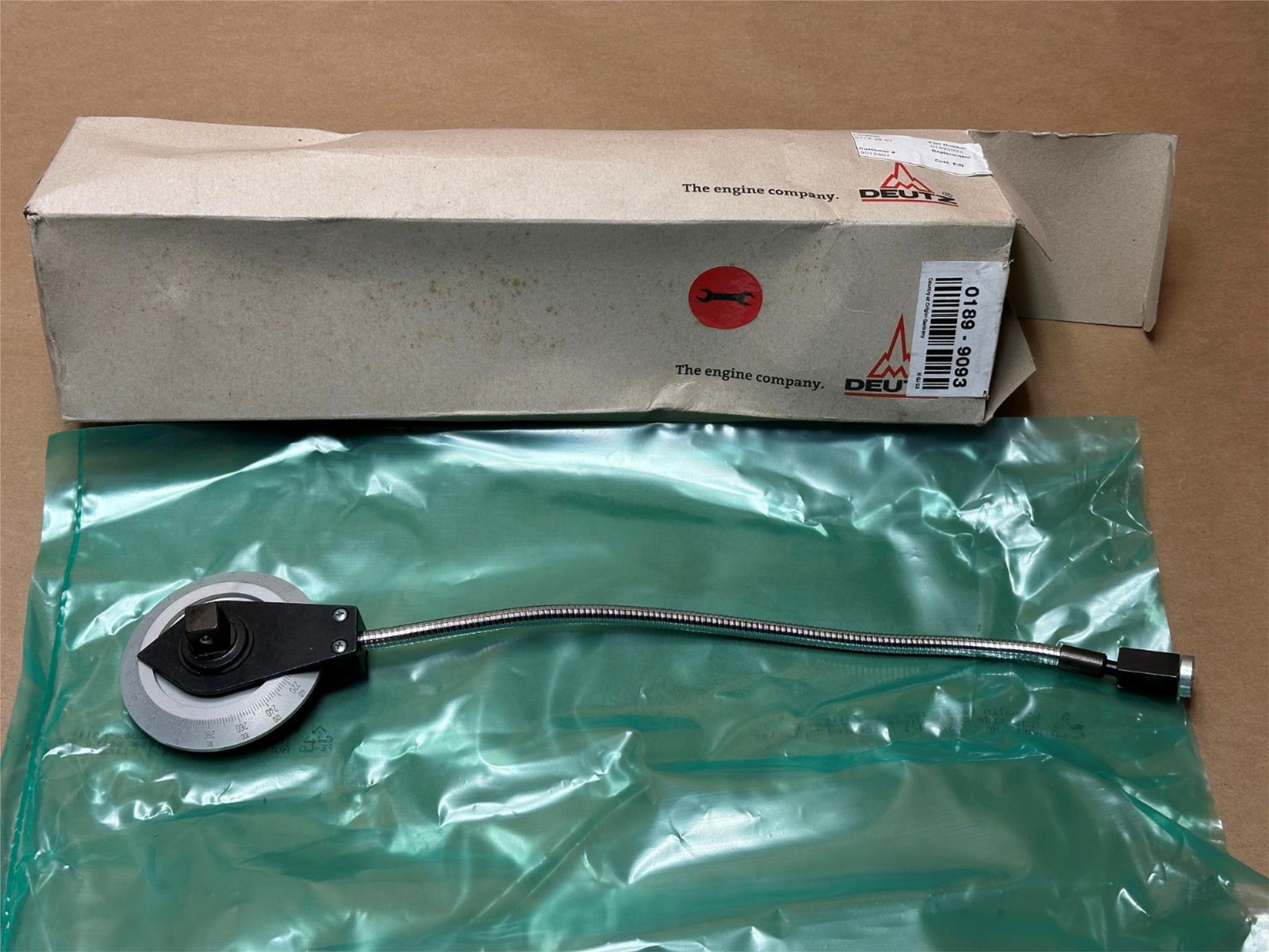 Deutz Stahlwille 0-360º Rotation Angle Measurement Tool 1/2″ Drive TCD12.0 16.0
