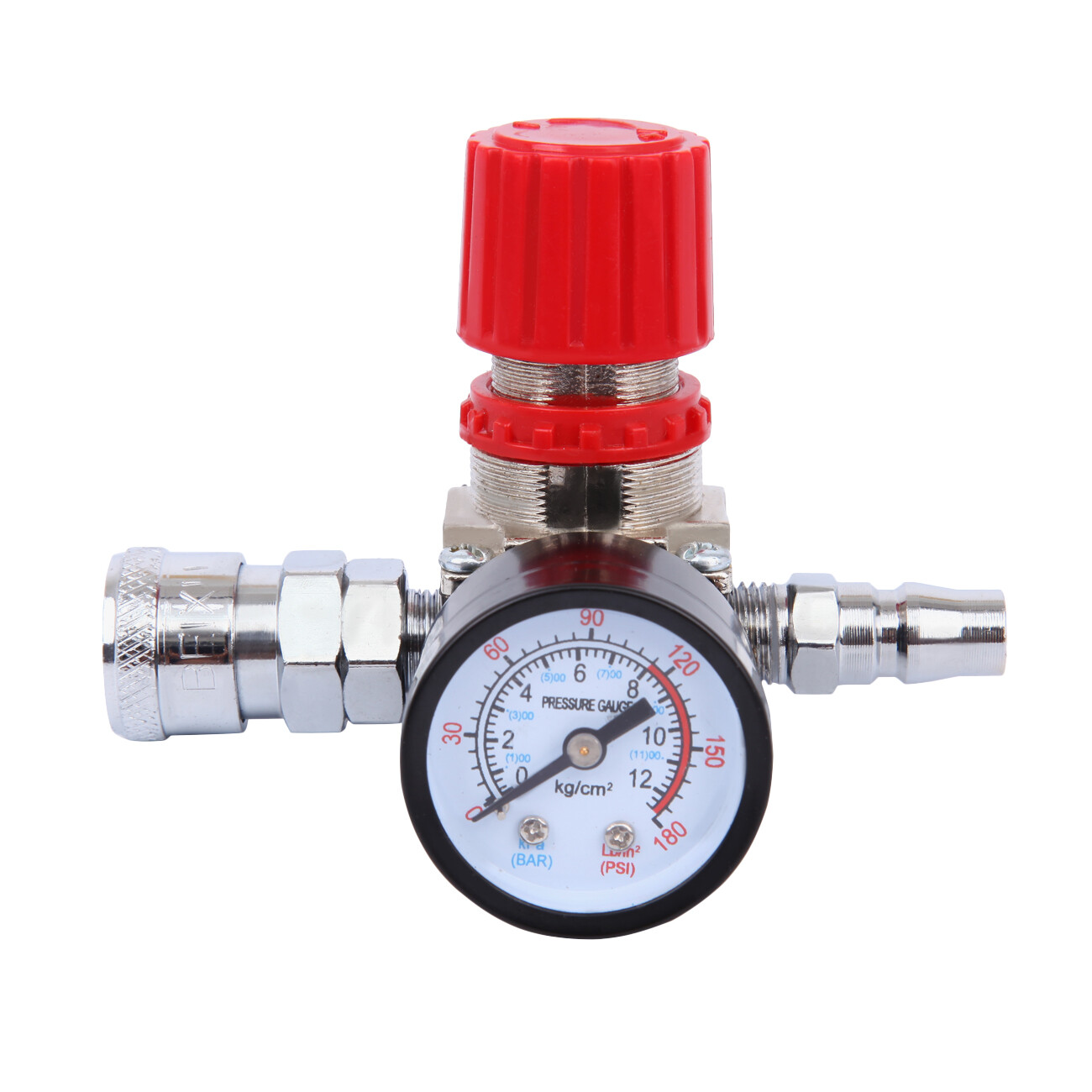 1/4″ Air Pressure Regulator For Air Compressor System 175PSI Pressure Gauge
