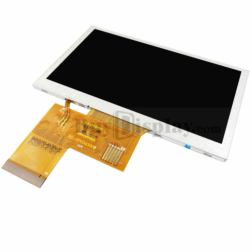 4.3″ inch 800×480 IPS TFT LCD Module All Viewing Optional TouchScreen Display
