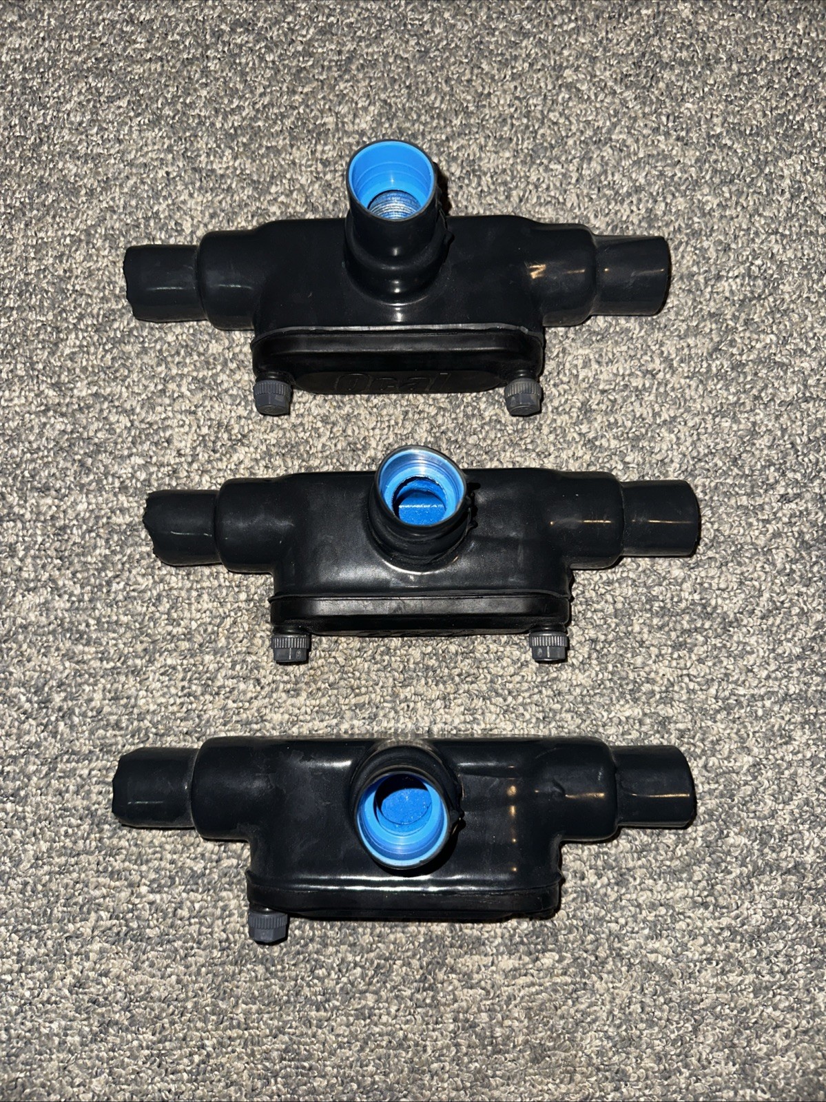 OCAL Blue PVC Coated Conduit Body Type 4X UL Listed Thomas & Betts Lot of 3