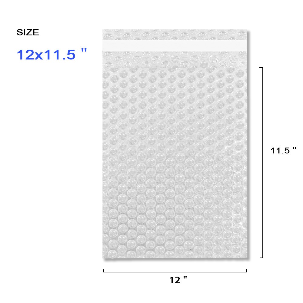 Any Size Bubble Out Pouches Protective Wrap Self Seal Pouches Made In USA
