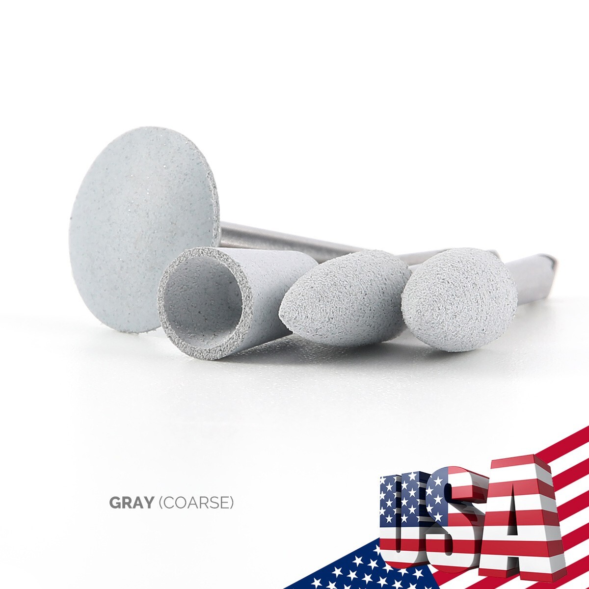 Dental Silicone Polishing Mid-Coarse/Coarse/Fine For Low Speed Handpiece 2.35mm