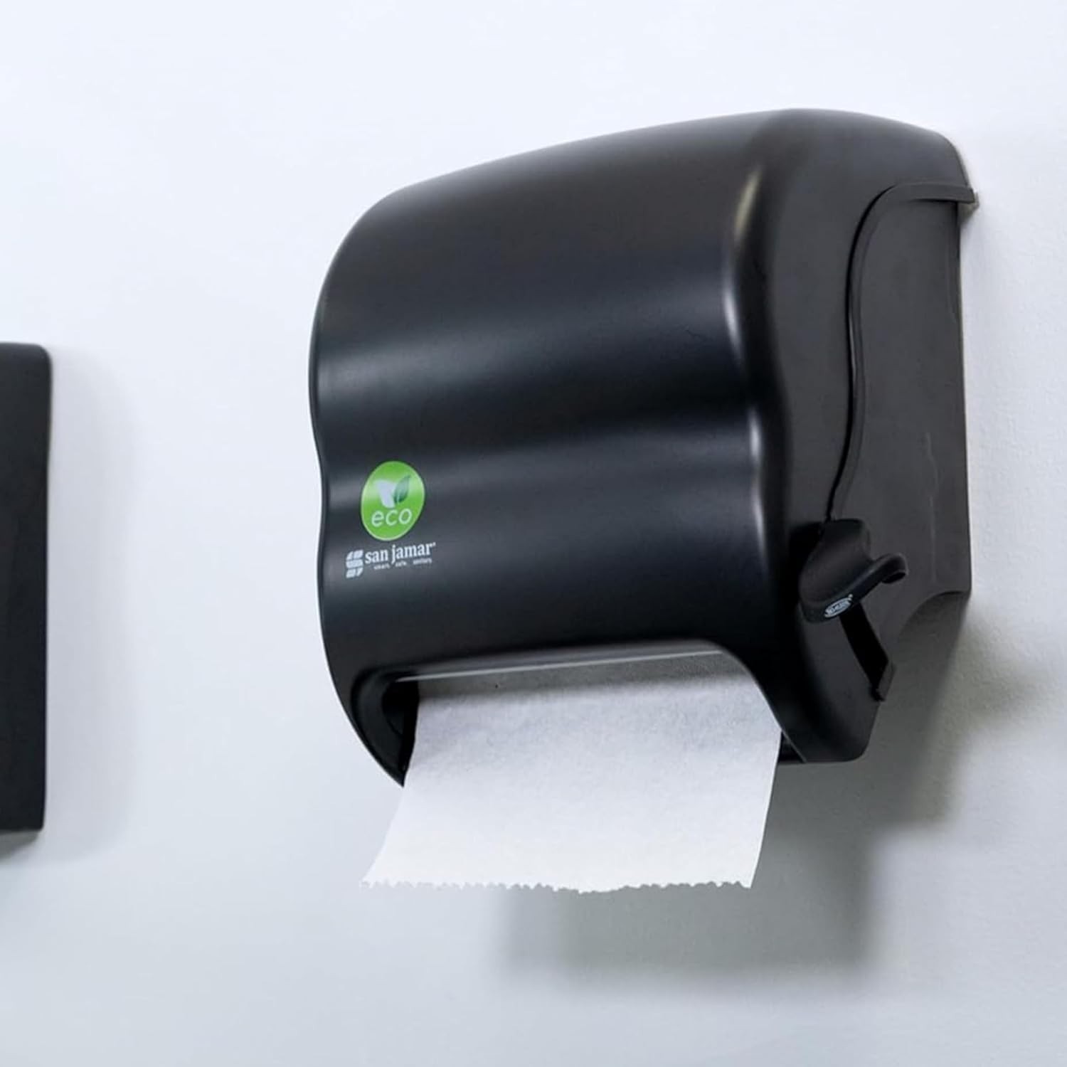 Ecologic Element Recycled Plastic Lever Paper Towel Dispenser, Manual Towel D…