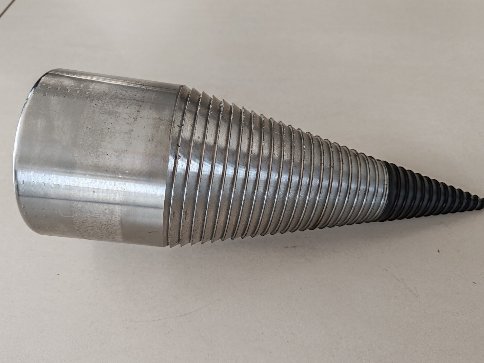Drill cone cone splitter 80mm 90mm 100mm wood splitter removable tip splitter