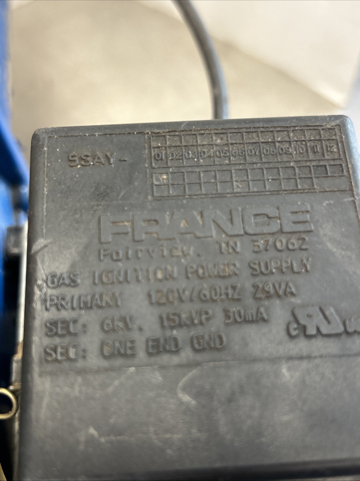 HSG 400 WAYNE power gas conversion burner CLEAN PRE-OWNED OEM