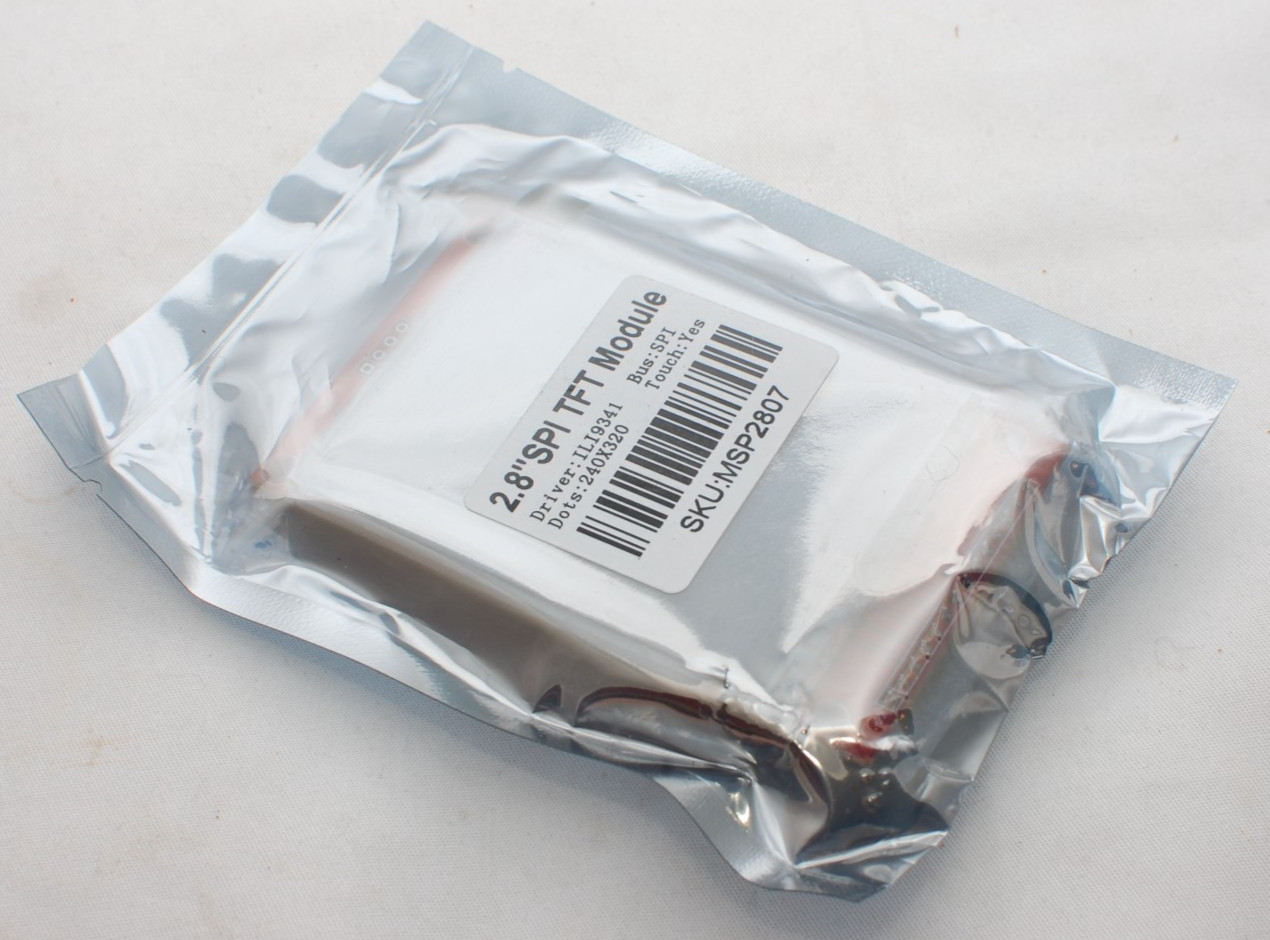 2.8″ SPI TFT LCD Display Module ILI9341 240×320 w/ Touch – NEW & Sealed