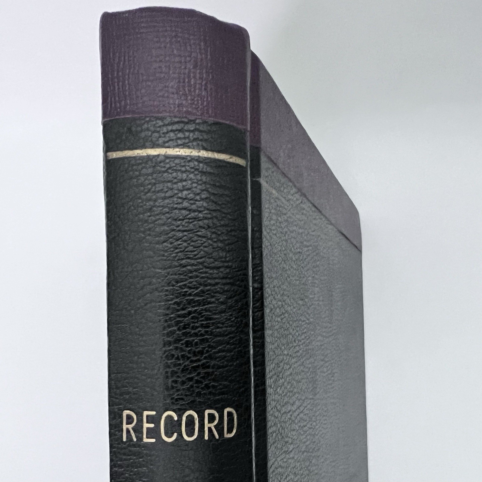 Vintage National Blank Book Company Record Account Ledger Book 300 Pages
