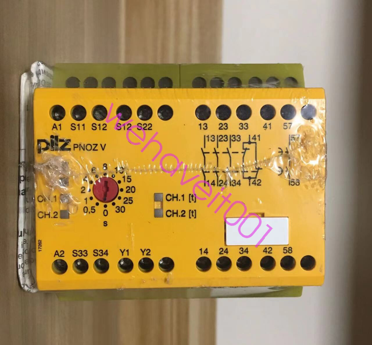 PILZ 774790 PNOZ V 30s 24VDC 3n/o safety relay Brand New Expedited Shipping #A