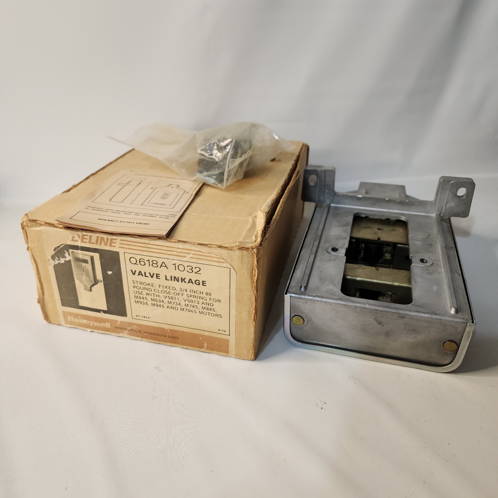 Honeywell Q618A 1032 Valve Linkage