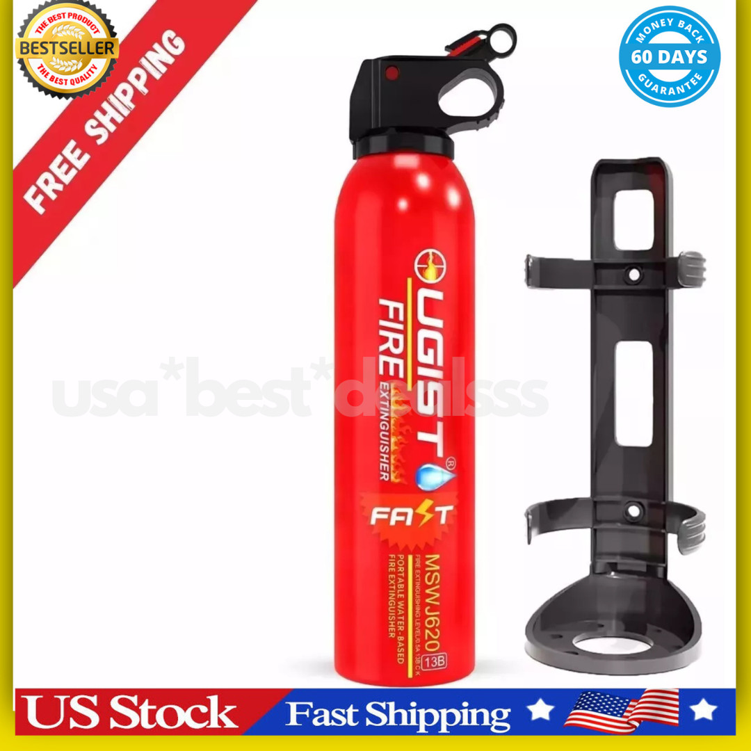4 In1 Fire Extinguisher with Mount Fire Extinguishers for the House/Car/Kitchen