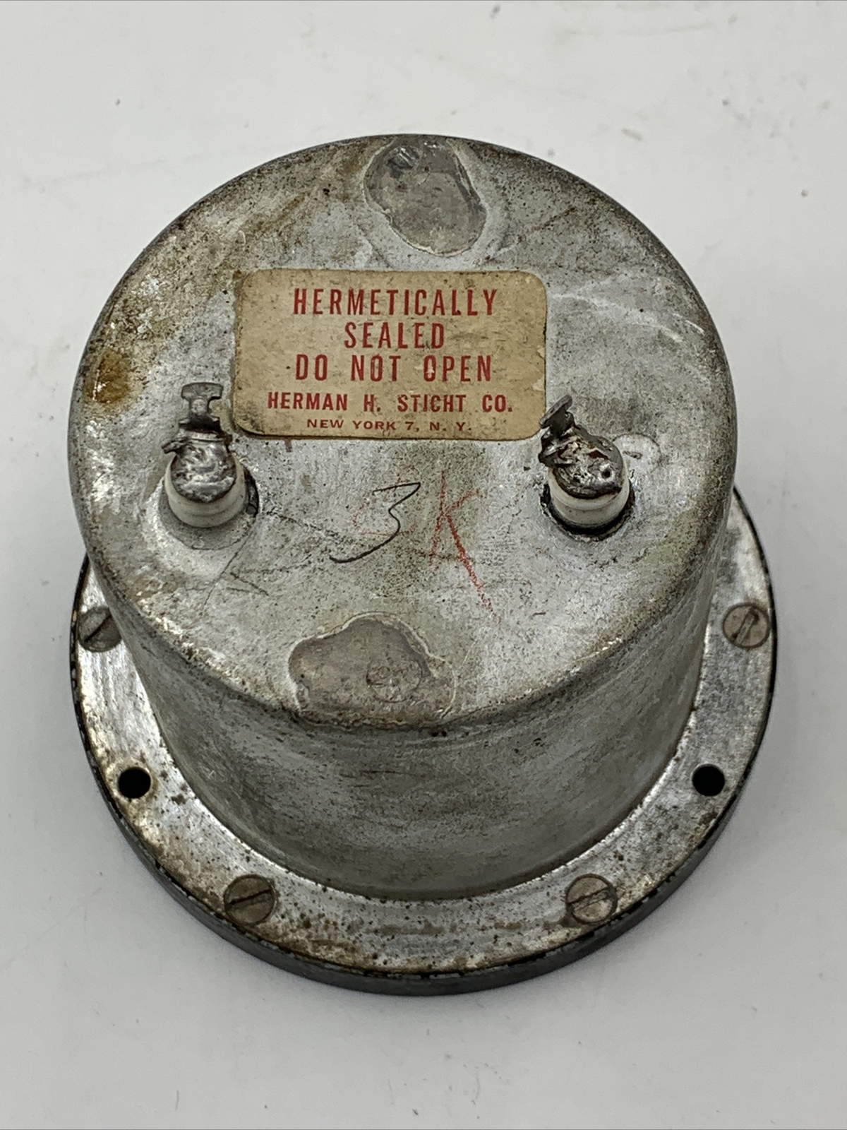 H.H. Sticht Co. STANDCO T-30 RUNNING TIME METER 115V, 60 CYCLE, 3 1/2” Zero Hrs.