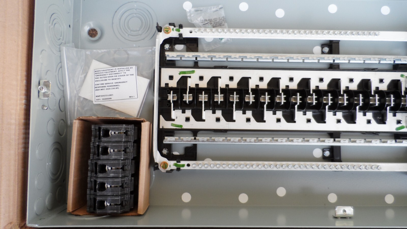 GE 200 Amp 32-Space 64-Circuit Main Breaker Outdoor Load Center Contractor Kit