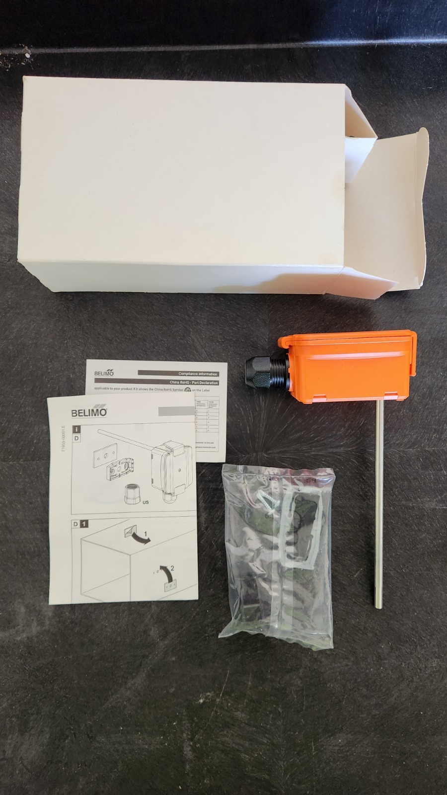 Belimo 22DT-52N Duct Temperature Sensor New In Box