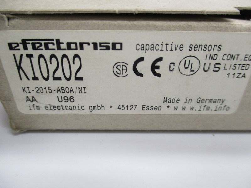IFM EFECTOR KI0202 KI-2015-ABOA/NI 20-250VAC/DC NSMP