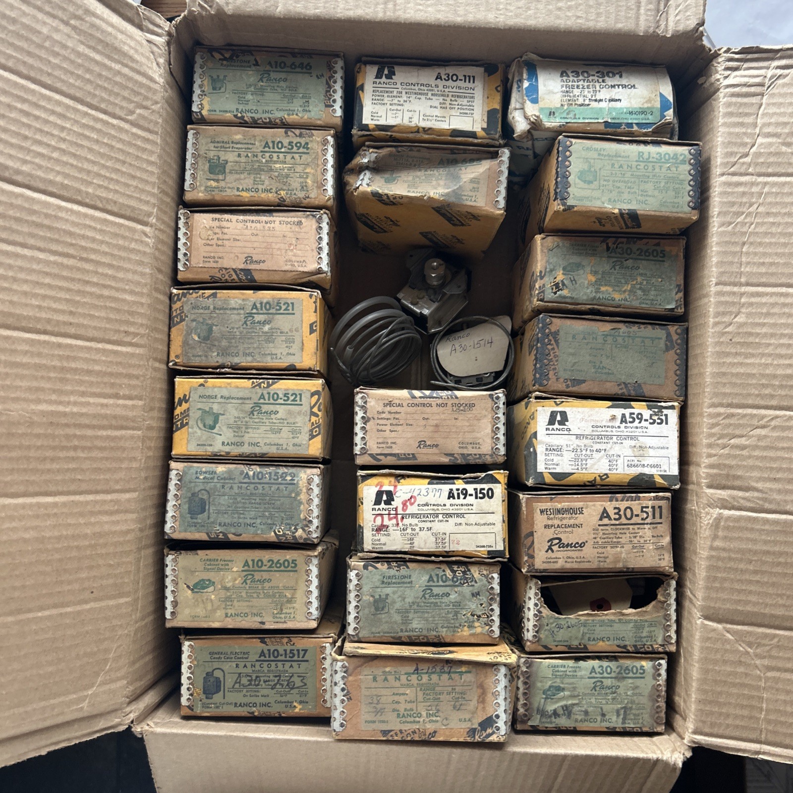 RANCO Thermostat Variety Pick The One You Want Will Sell All For A Reasonable P