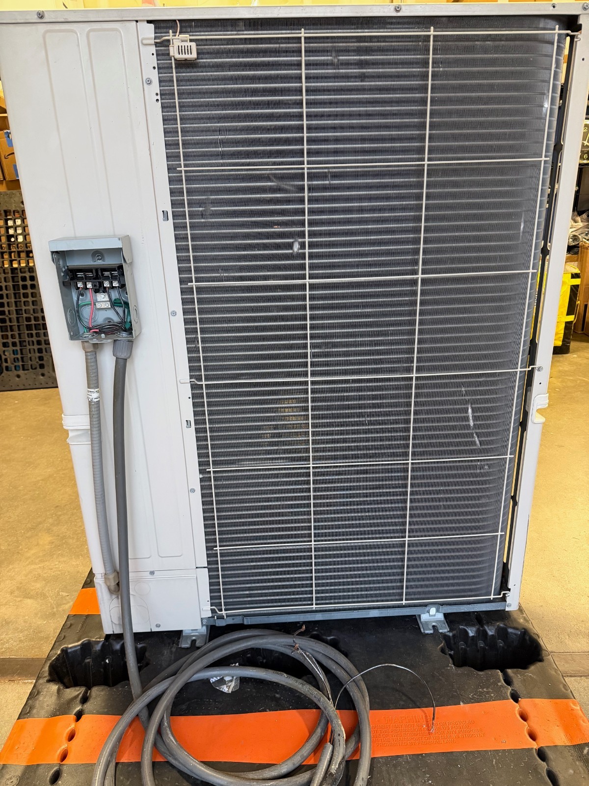 Mitsubishi PUY-A42NKA7 Condensing Unit with 2 PCA-A42KA7 split-system heat pumps