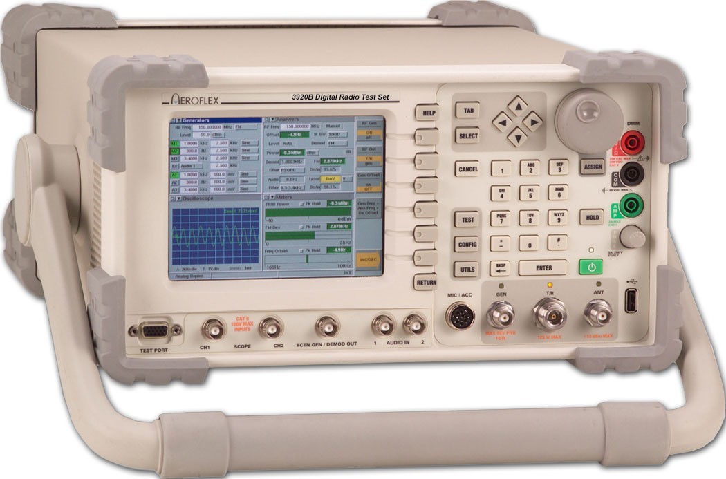 VIAVI Aeroflex 3920B Analog and Digital Radio Test Platform, P25