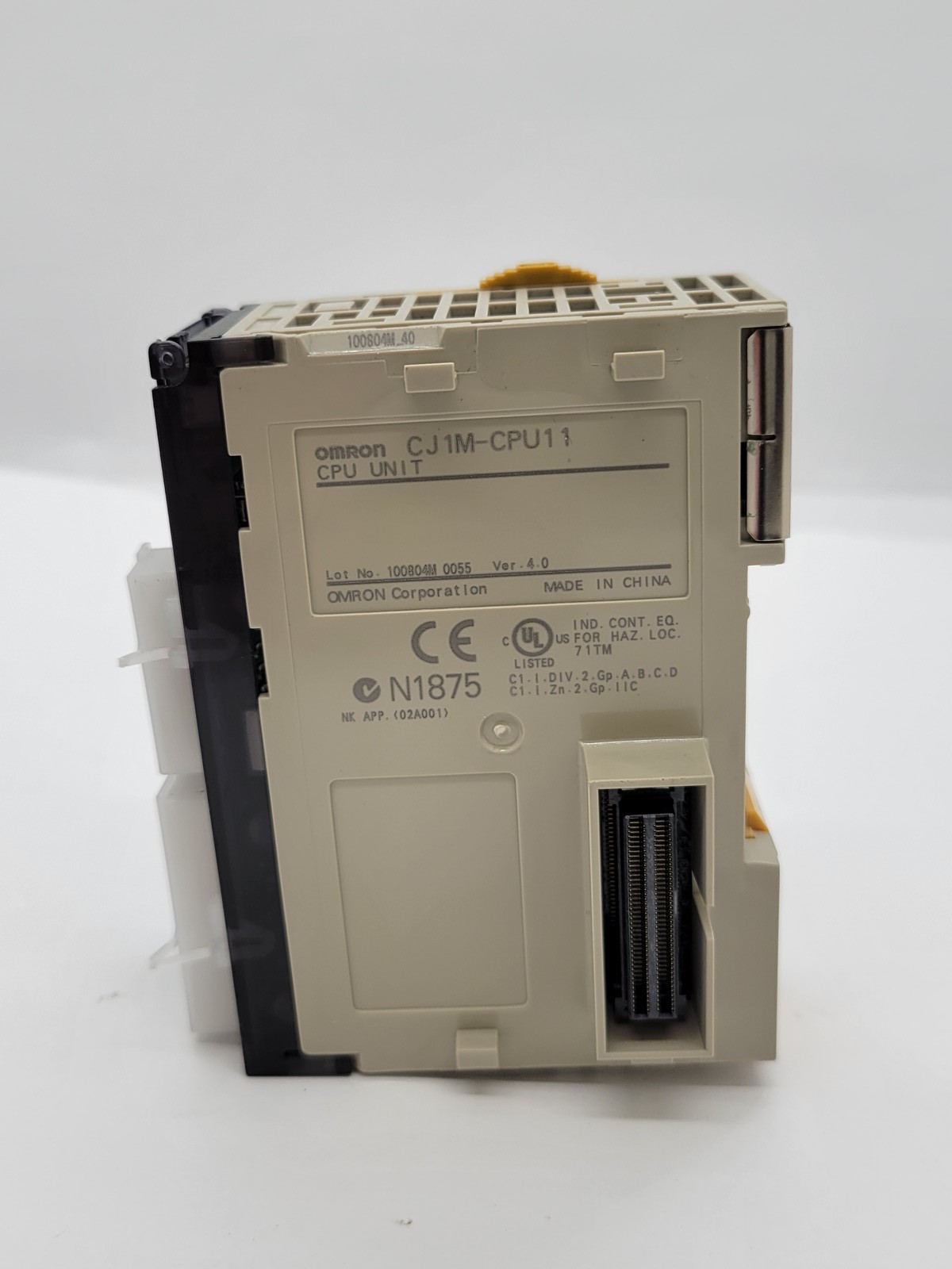 Omron CJ1M-CPU11 CPU Programmable Controller Unit 0.58A 5VDC