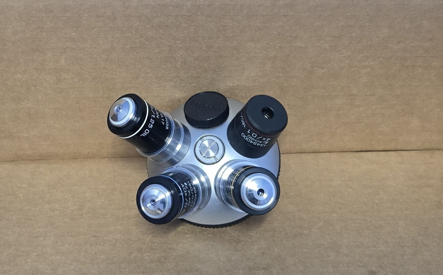 LEICA M/CME MICROSCOPE OBJECTIVES 13494000,4025,4030,4035 4X/ 10X/ 40X/100X/