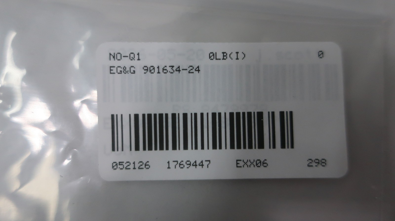 Eg&g 676AGC-F-24 Mechanical Bellows Shaft Seal