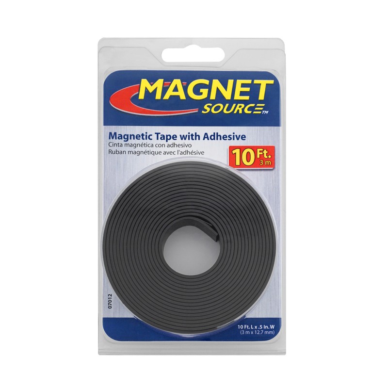 Master Magnetics 7012 Flexible Large Magnetic Tape 10 ft. x 1/2 W x 0.06 T in.