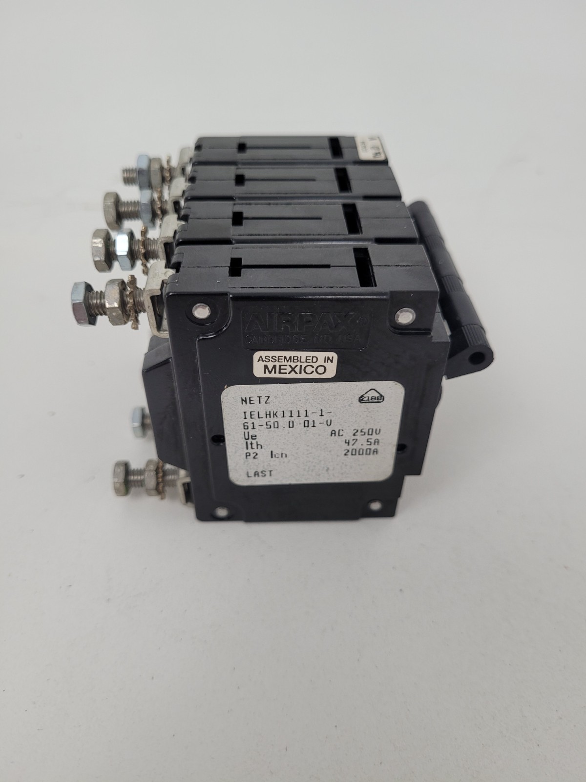 IELHK1111-1-61-50.0-01-V Airpax 250V 50FLA Circuit Breaker – Next Day Option