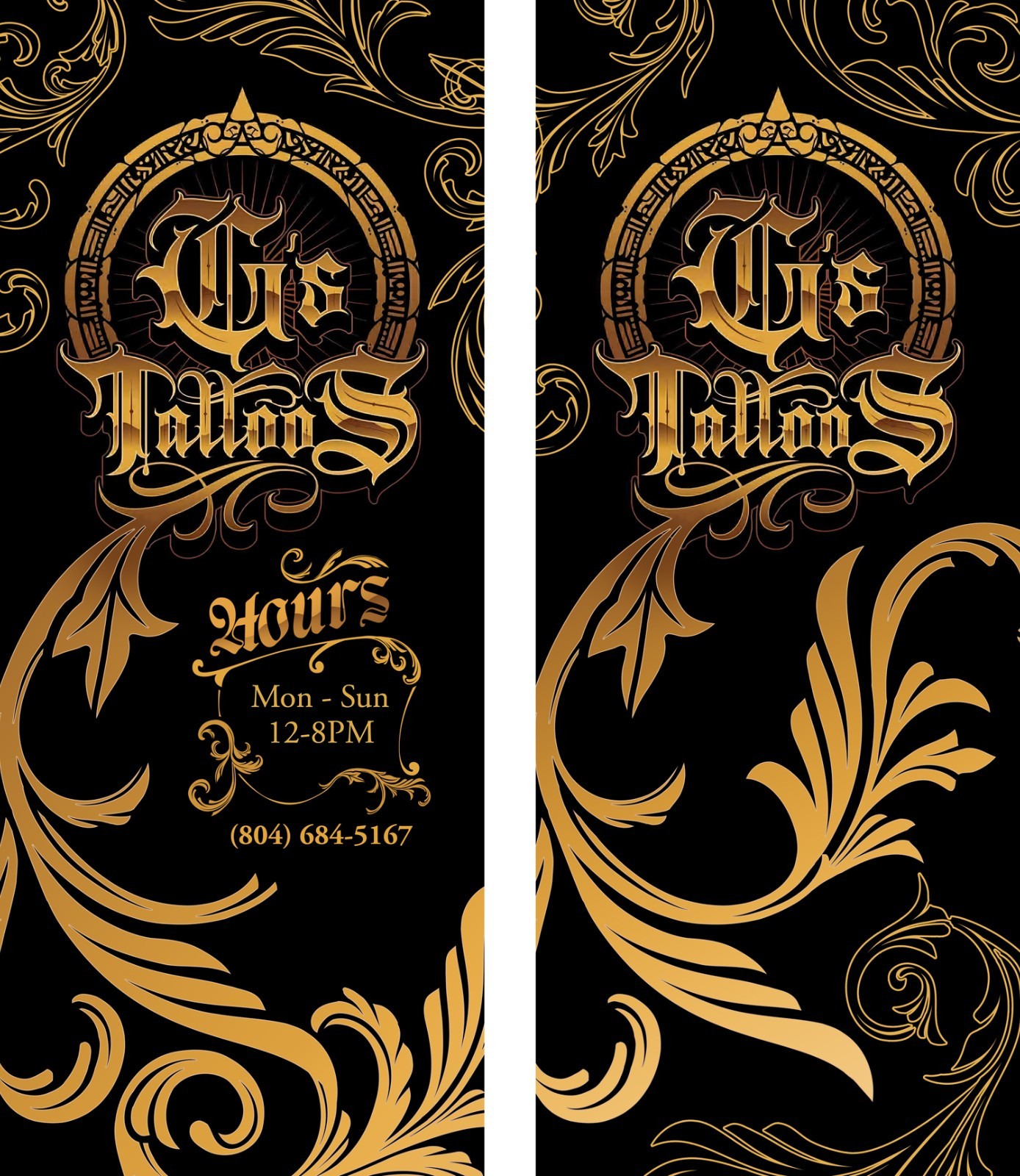 Custom Door Window Decal for Businesses and Storefronts! Includes FULL DESIGN