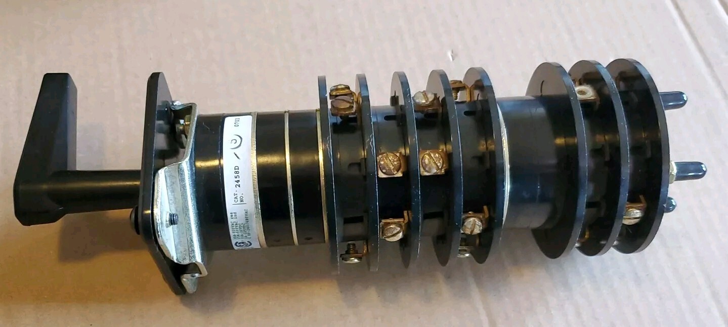 ELECTROSWITCH Series 24 2458D BREAKER CONTROL Switch