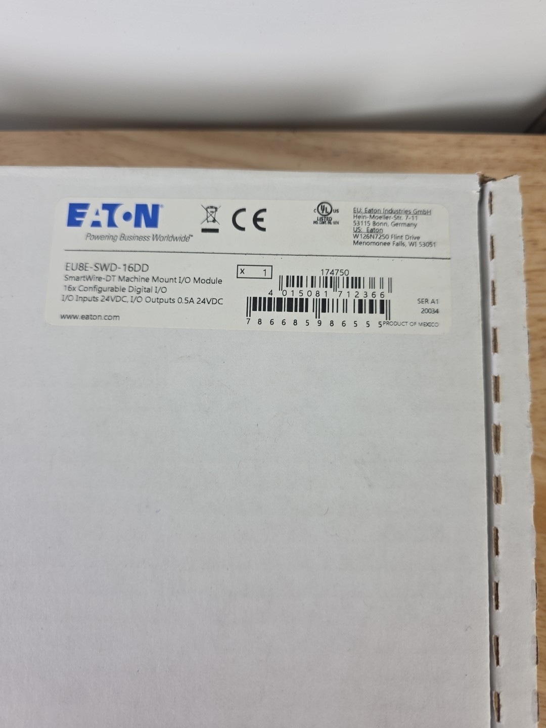 EATON EU8E-SWD-16DD Smartwire-DT IP67 I/O See Details