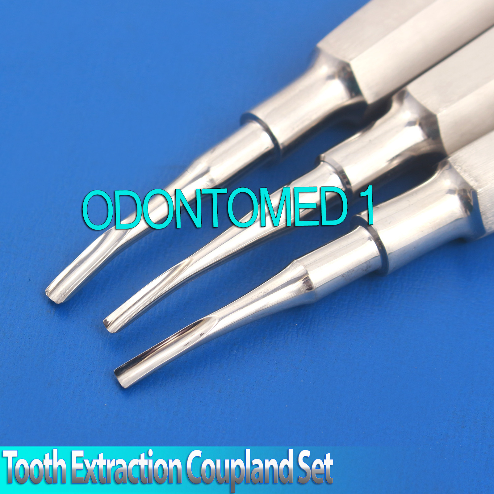 Coupland Chisel No1,2,3 Root Elevator, Tooth extraction, Dental Oral Surgery
