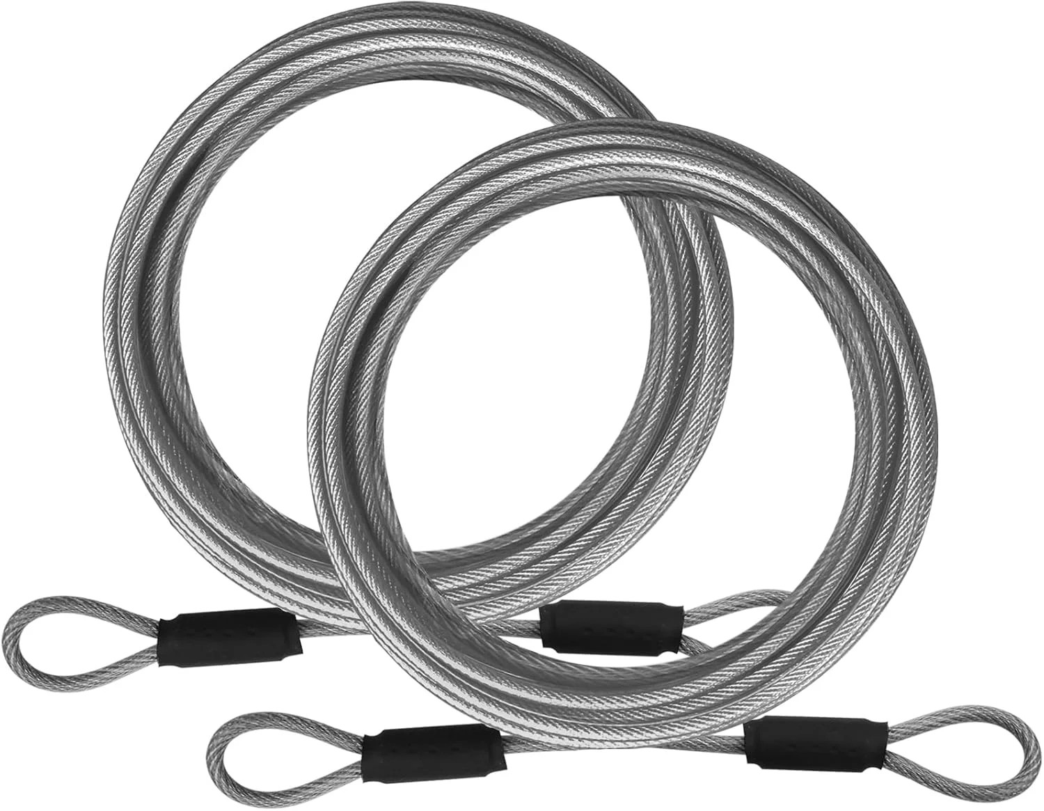 1/8inch Stainless Steel Security Cable 4/6/10/15FT Luggage Lock Safety Wire Flex