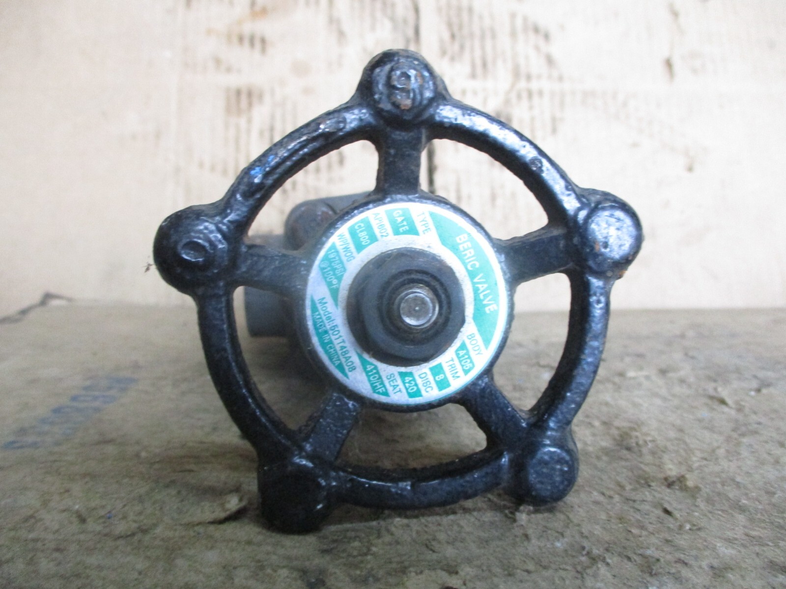 BERIC 3/4″ IRON GATE VALVE (THREADED) #78306J NEW