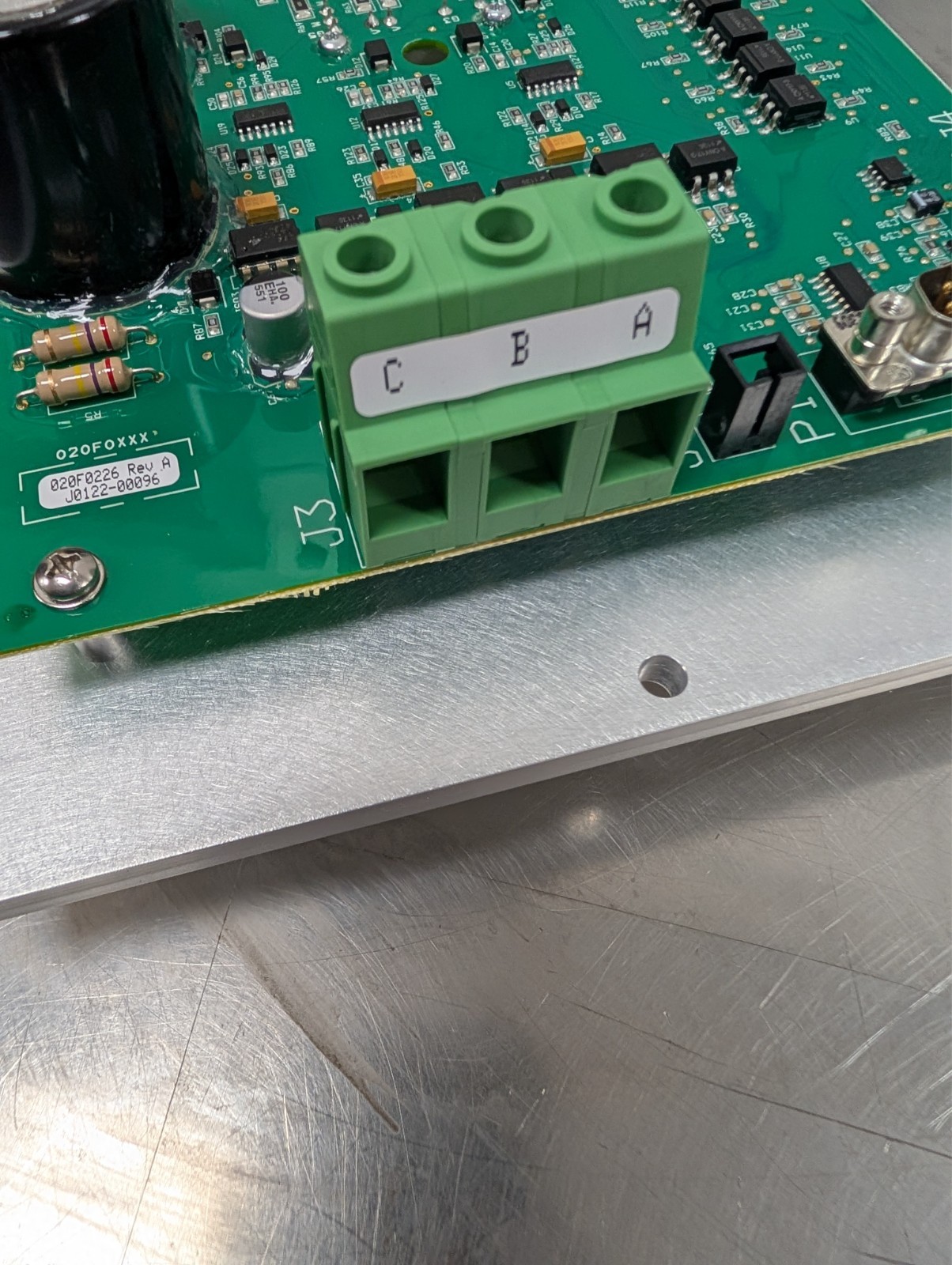 Masterflux 025F0393 A Brushless DC Motor Controller 75-125 VDC Input 2500W [A9S1