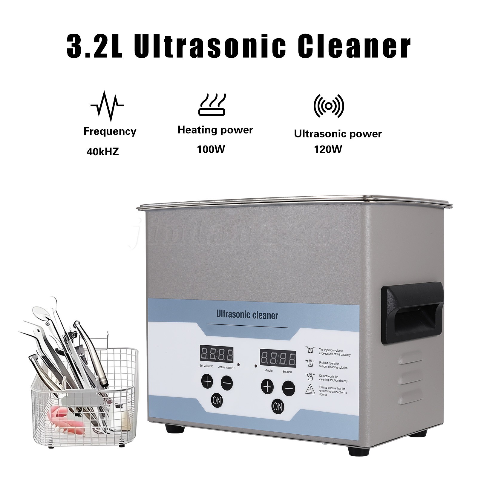 Dental Ultrasonic Piezo Scaler LED Handpiece Bottle Fit EMS Woodpecker Cavitron