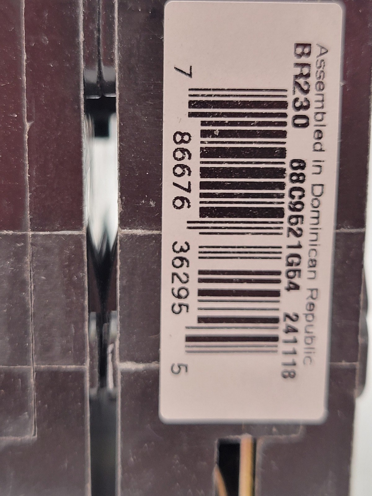 1Pc Eaton BR230 Plug-On Circuit Breaker 30A 2P 120/240V
