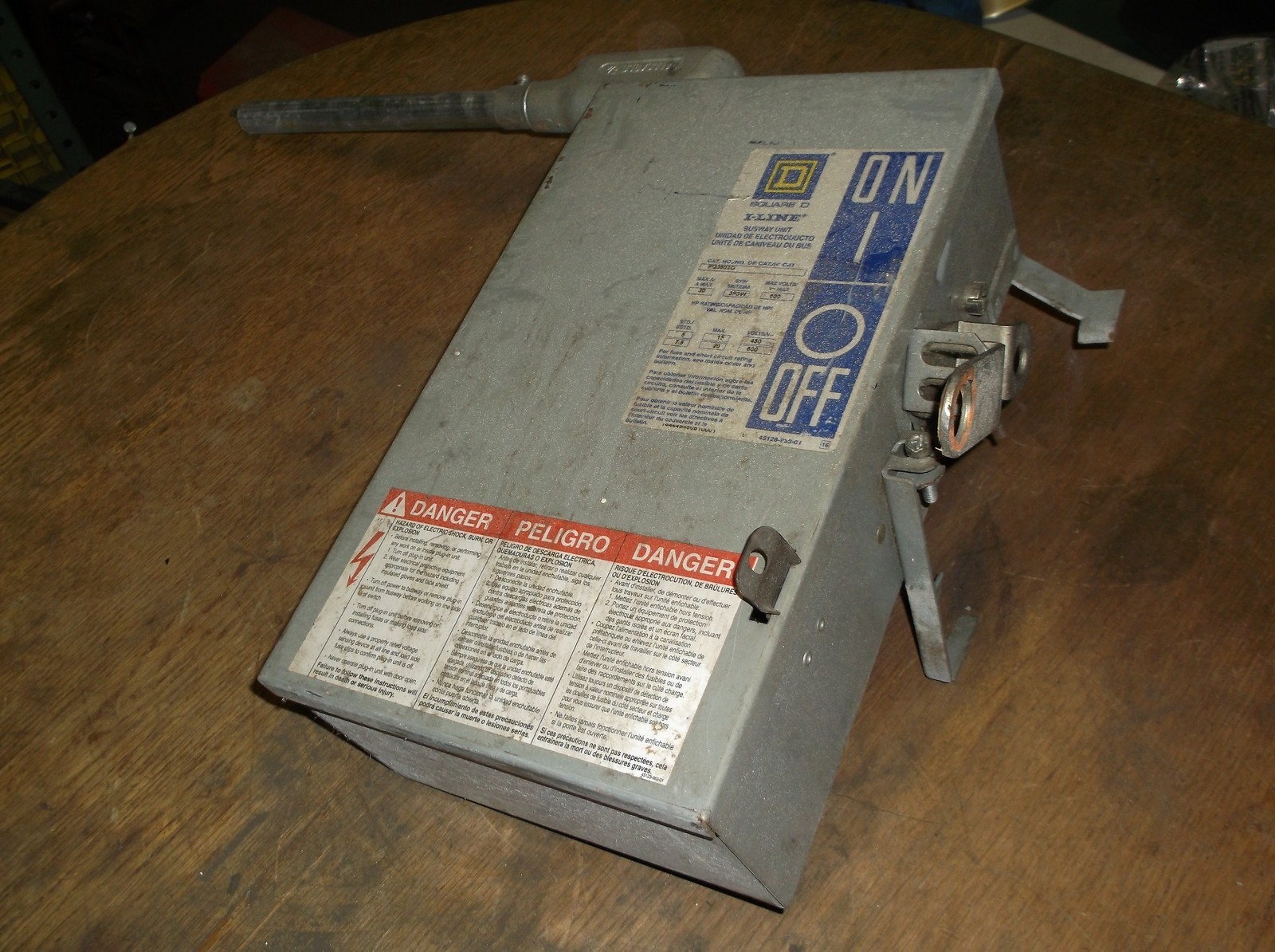Square D I-Line Busway Unit PQ3603G 30A 600V 66EL E22182 *FREE SHIPPING*