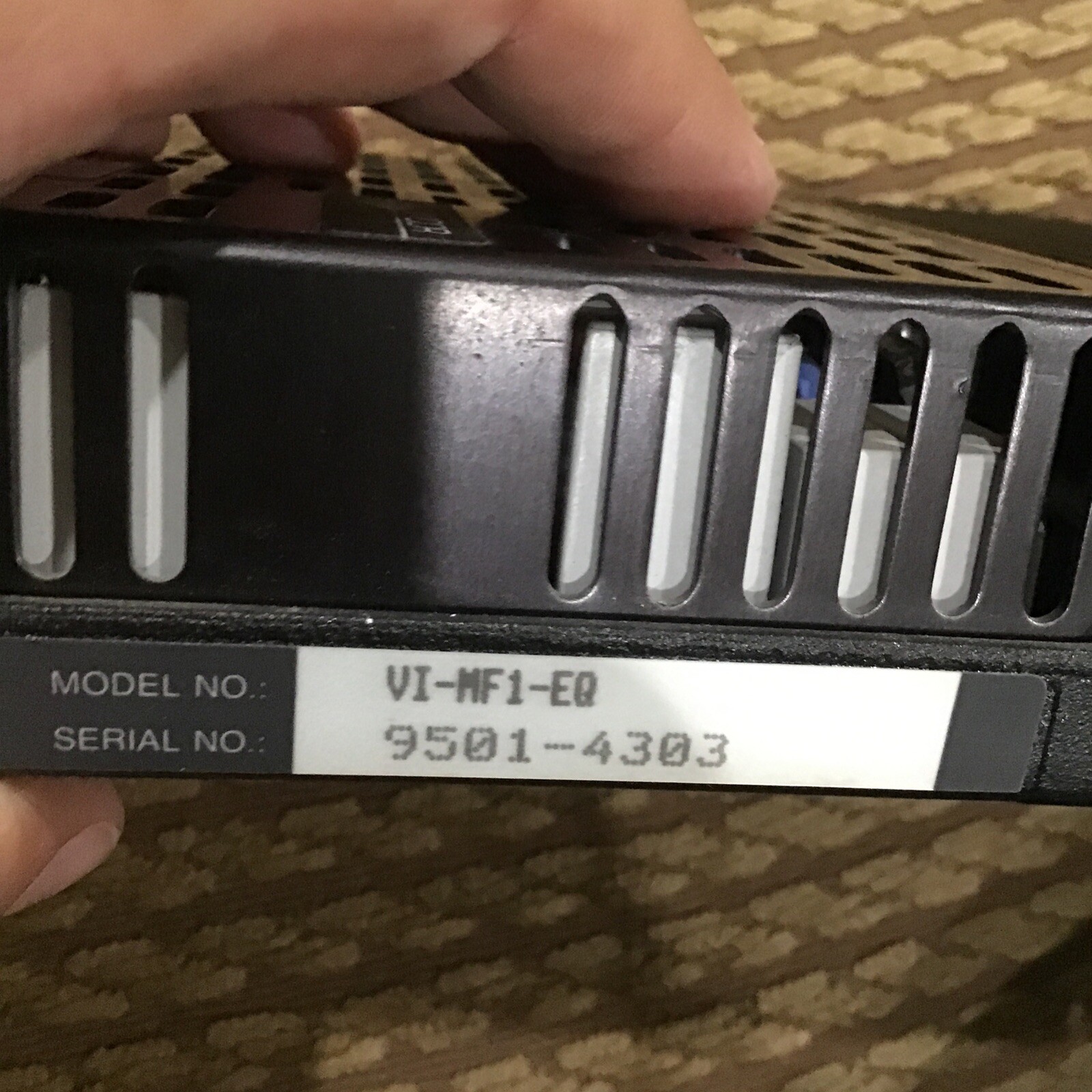 VICOR VI-MF1-EQ 100-120/200-240V POWER SUPPLY! Flat Pac. Fast Shipping