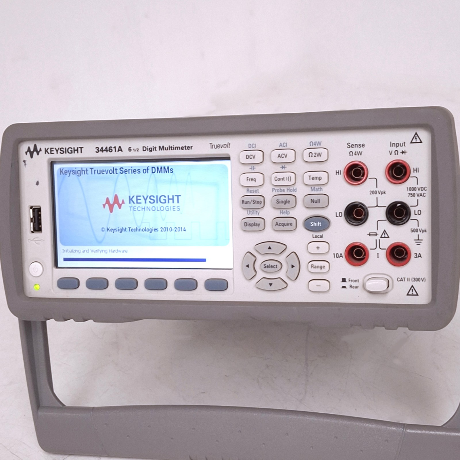 Keysight 34461A Multimeter, 6-1/2 Digit, 100mV-1000V, 100µA-10A, USB/LAN