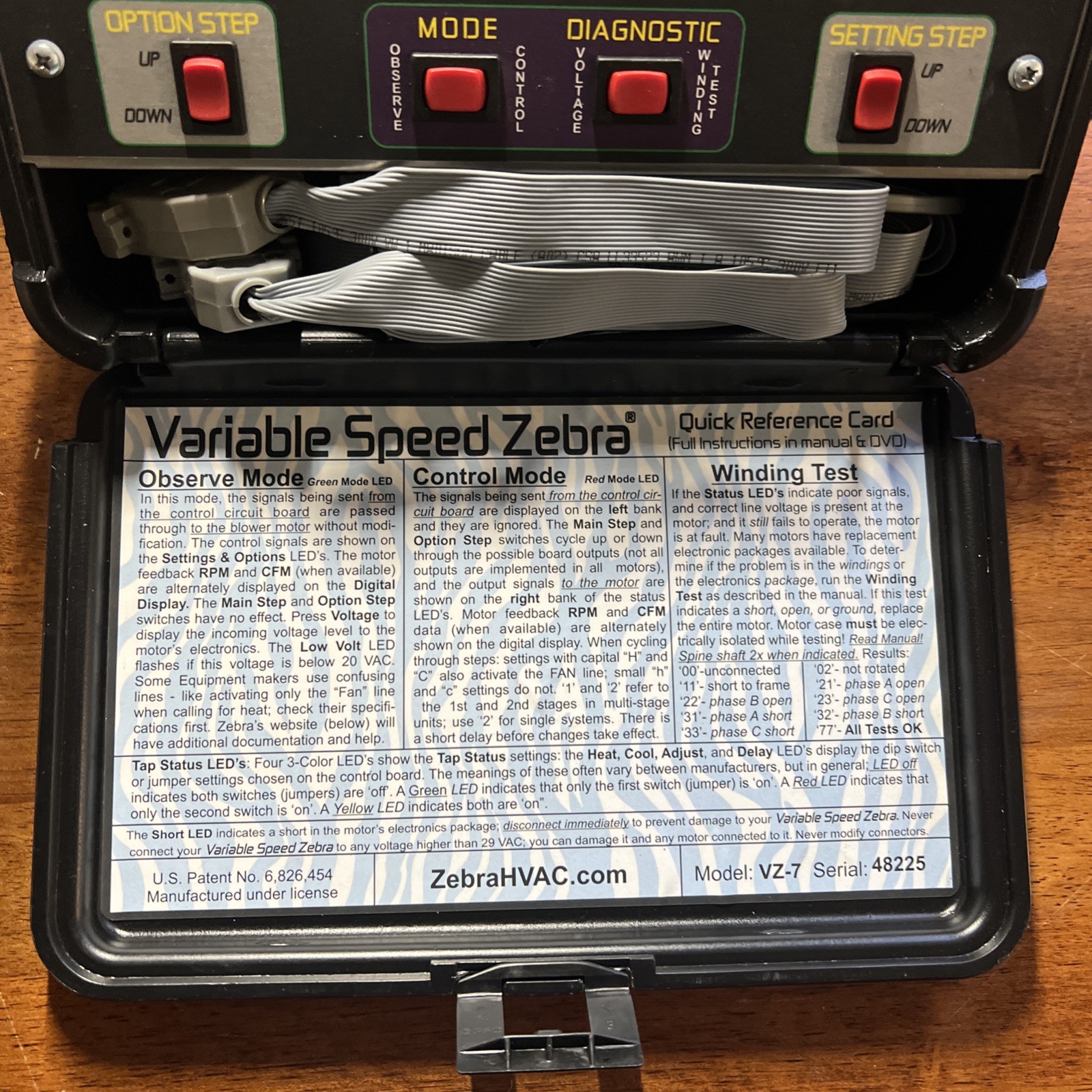 Variable Speed Zebra – Tool for ECM System Diagnostics (Dvd not included)