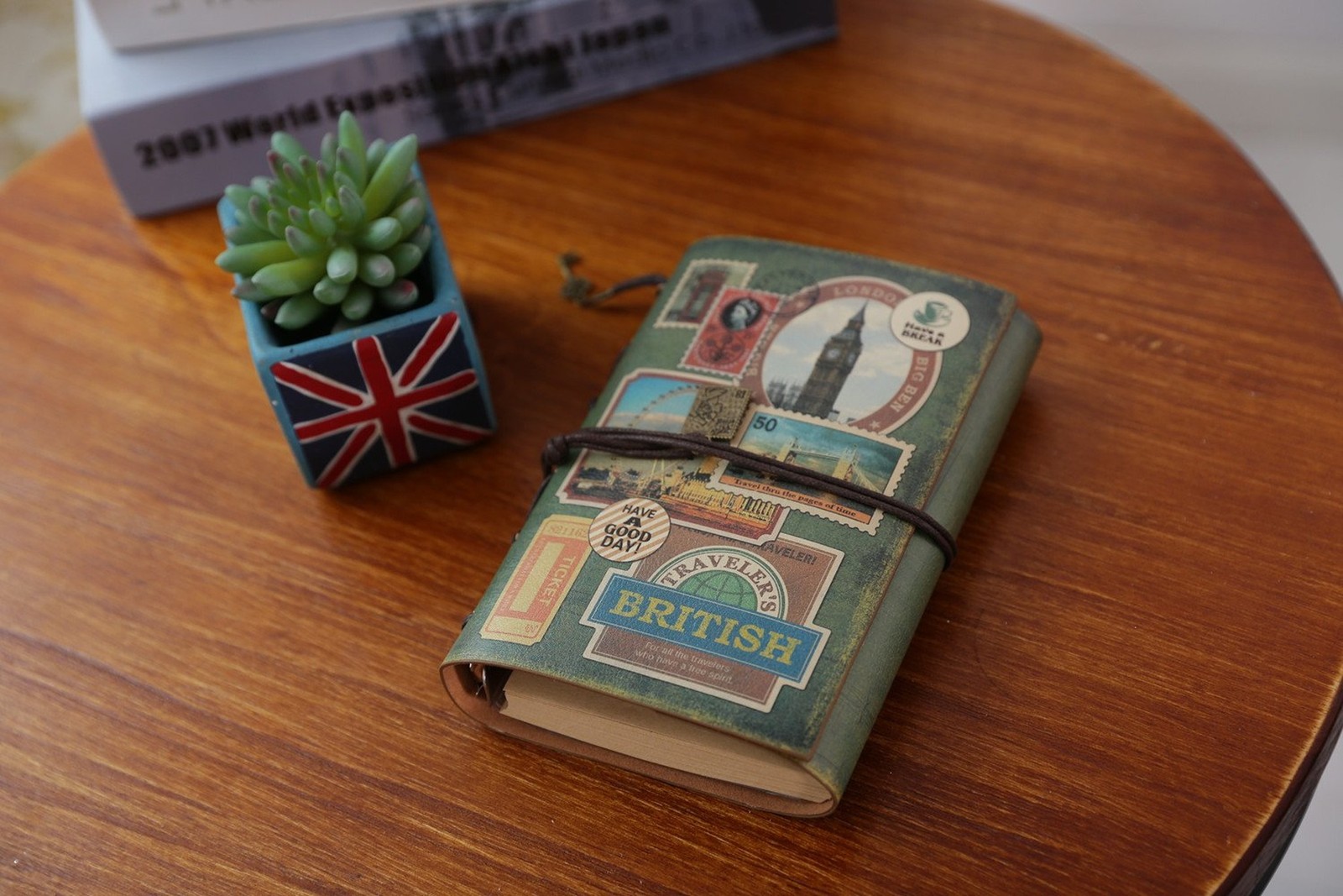 MALEDEN Leather Journal Notebook, Spiral Bound Traveler Notebook for Women Me…