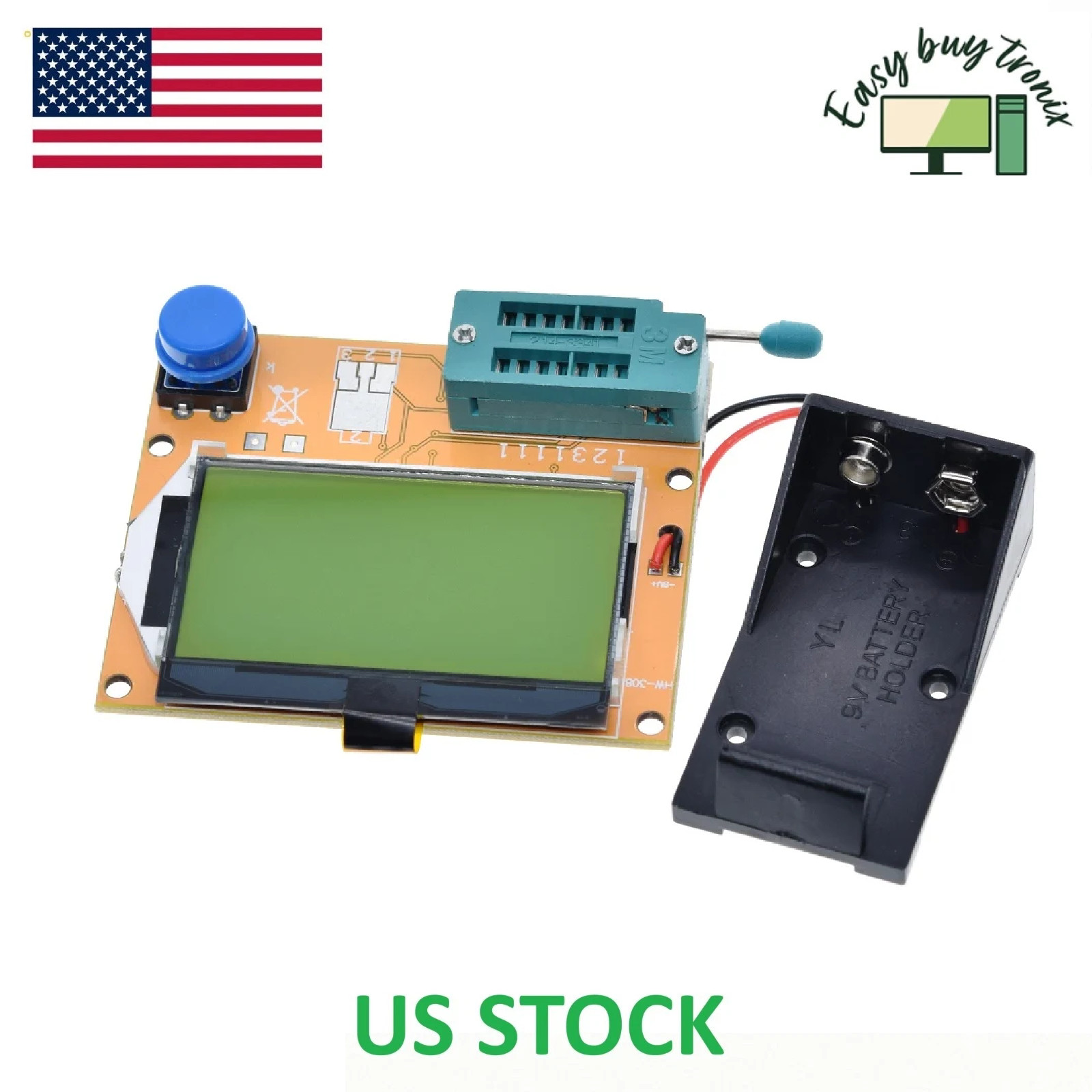 LCR-T4 LCD Transistors Tester Resistor Capacitor Diode SCR Inductor Triode Meter