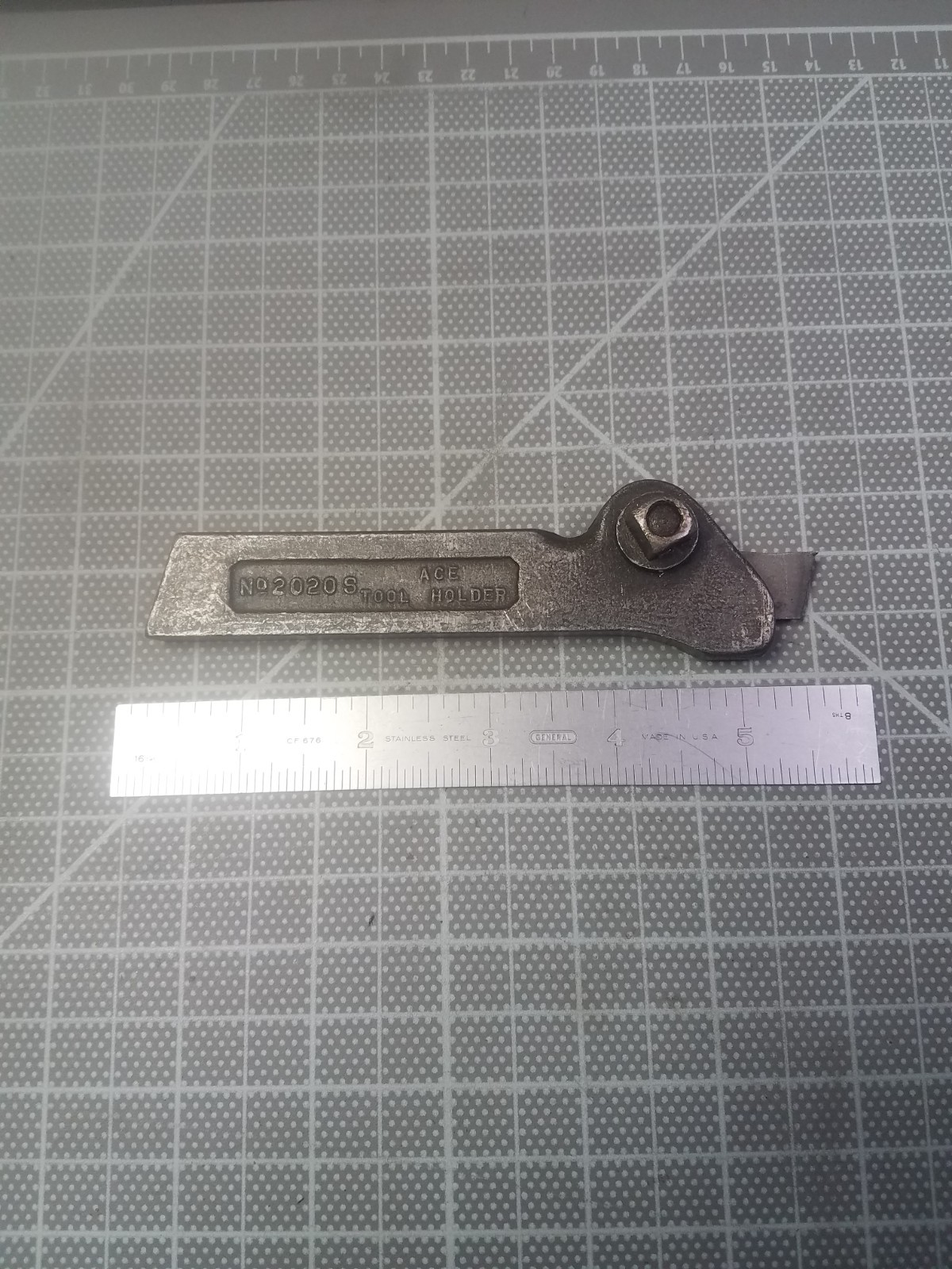 Ace No. 2020S Cutting-Off Tool Holder