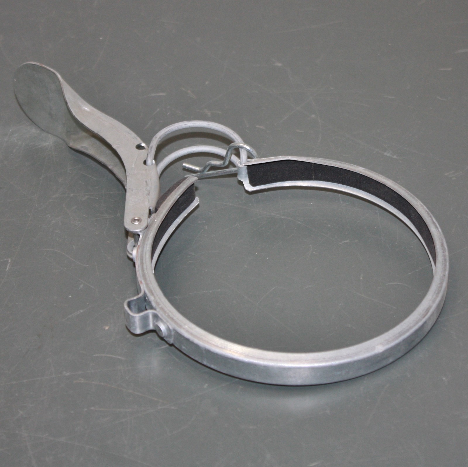 (5) Nordfab 4″ Duct Clamp 8010005523, Quick Release, Galvanized Steel, Nitrile